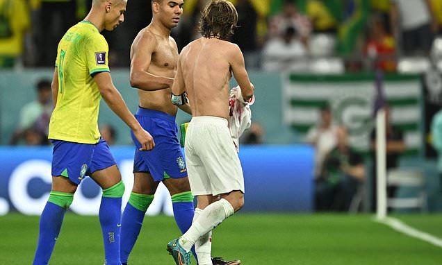 Kroatia vinner mot Brasil for tredje gang